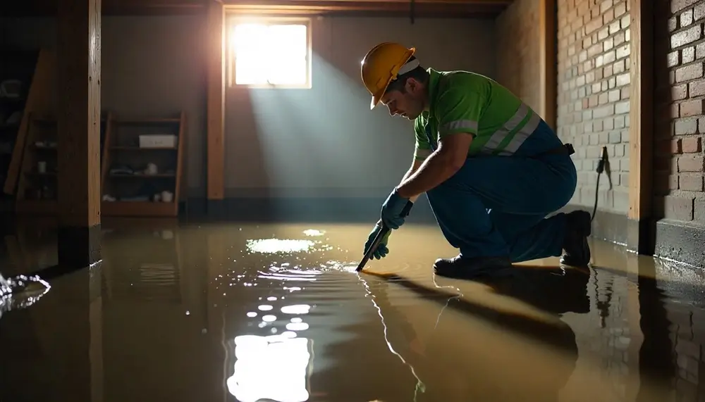Professional water damage restoration services in Fountainville, PA